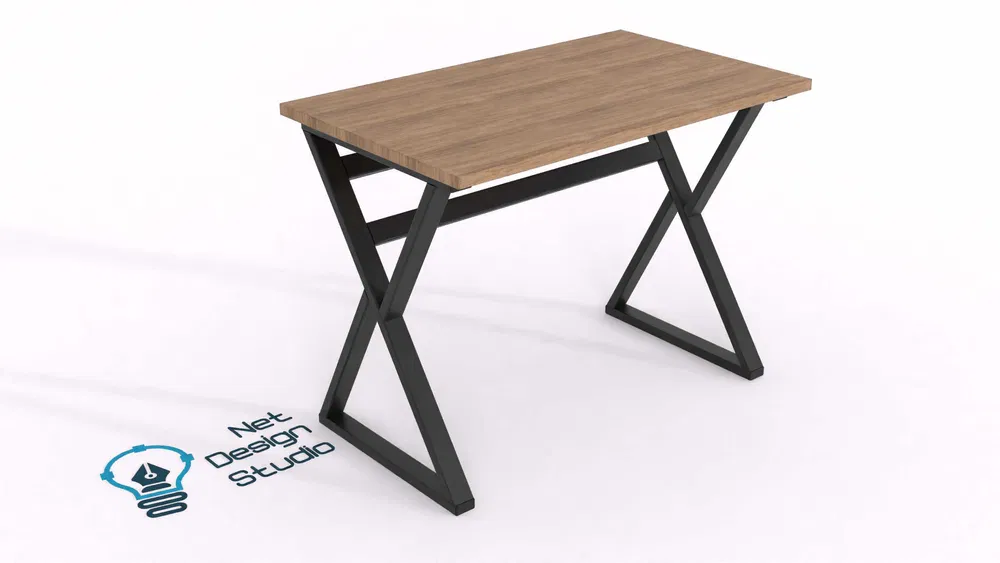 Biurko w stylu LOFT - dokumentacja+CNC - obrazek 7