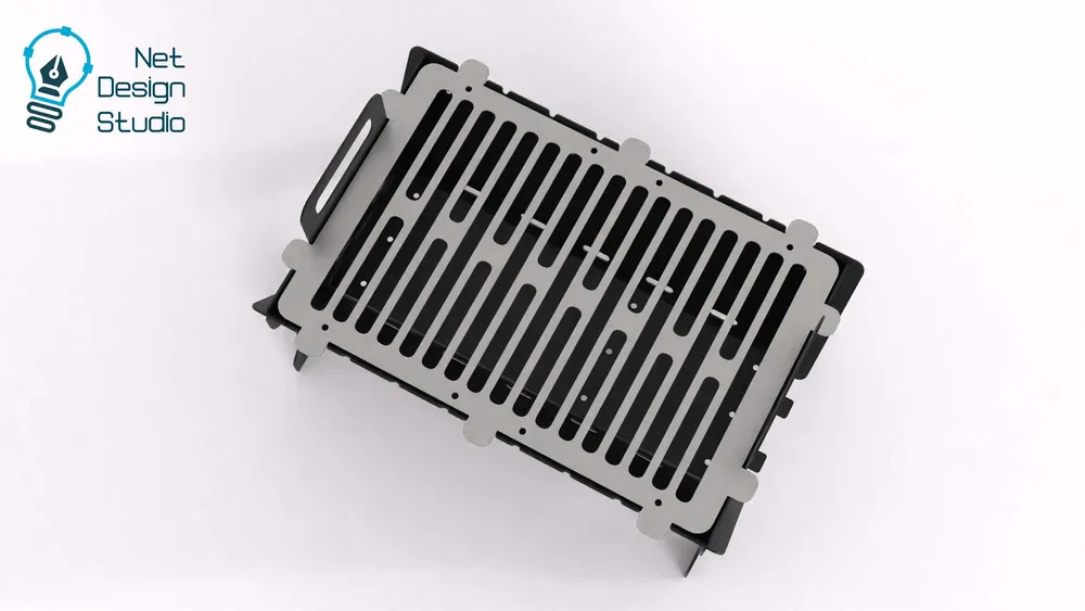 Grill składany - dokumentacja+CNC - obrazek 5