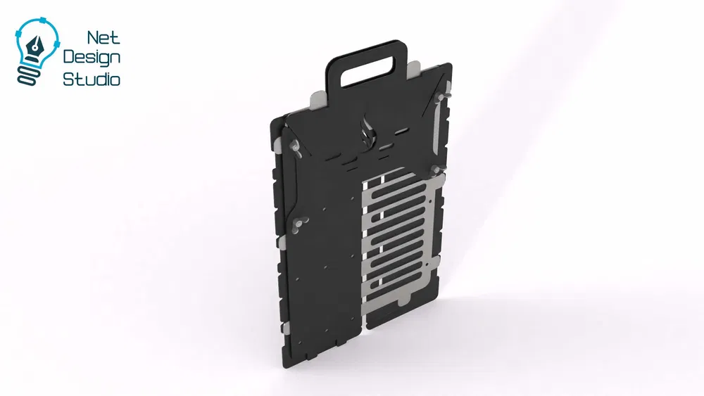 Grill składany - dokumentacja+CNC - obrazek 3